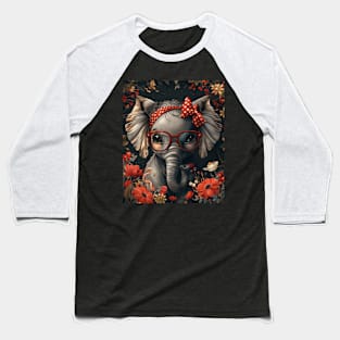 Elephant Cultural Significance Baseball T-Shirt